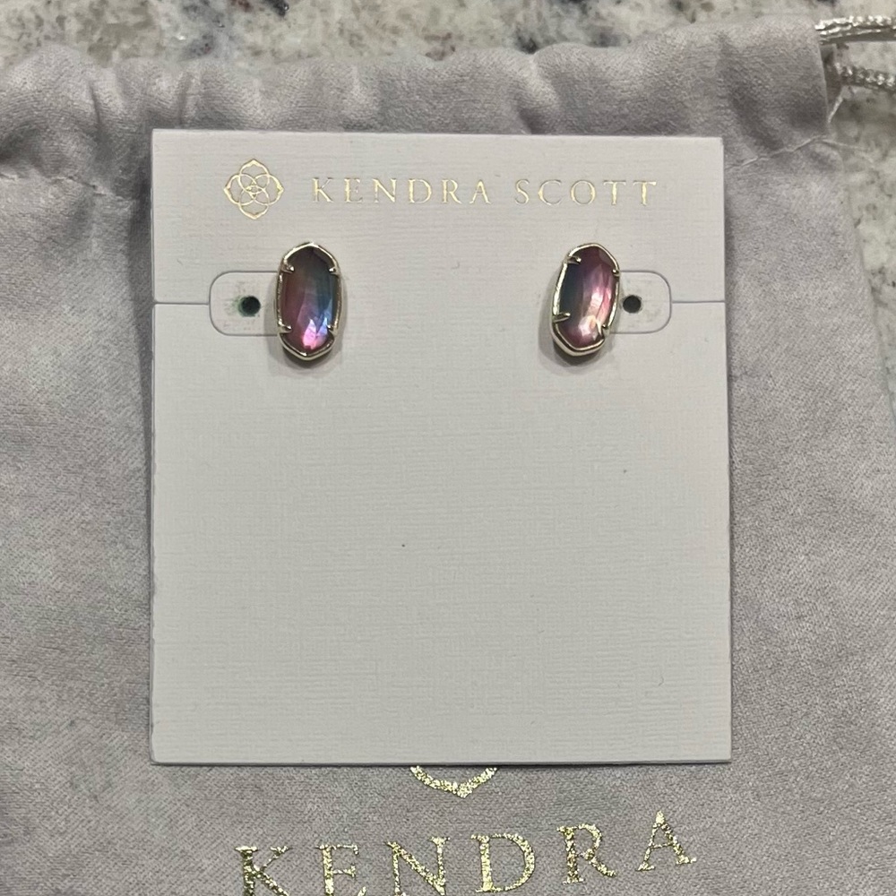 Kendra Scott Watercolor Elise earrings